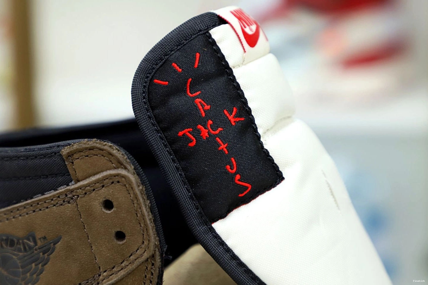 JORDAN X 1 TRAVIS AIR OG RETRO 'MOCHA' SCOTT HIGH 1027